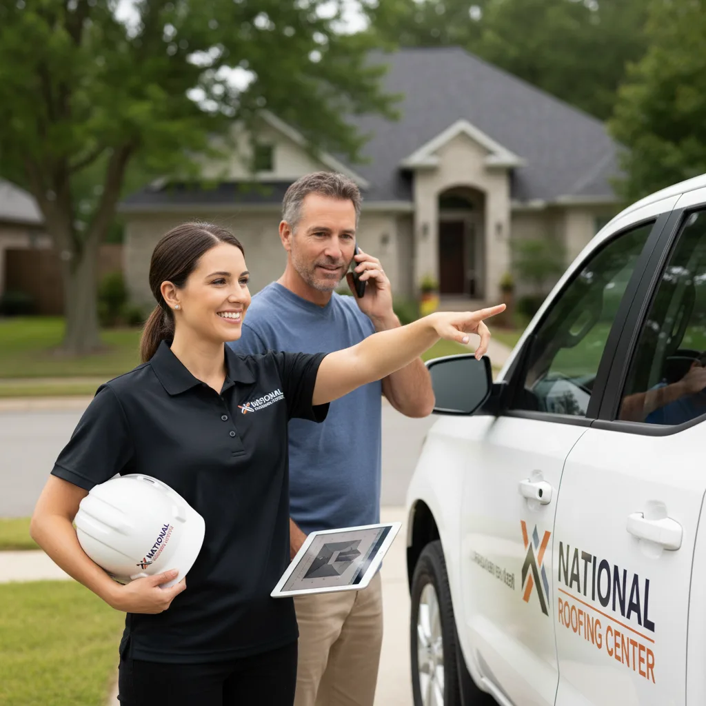National Roofing Center customer support in Prairie City